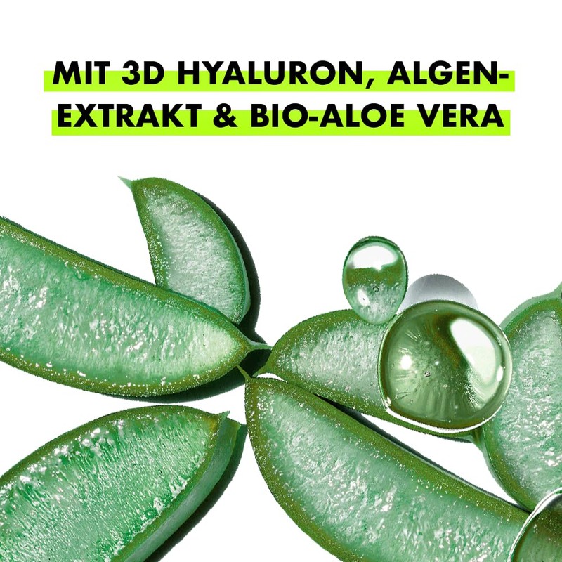 SANTE Naturkosmetik Serum with 3D Hyaluron, Algae Extract & Organic