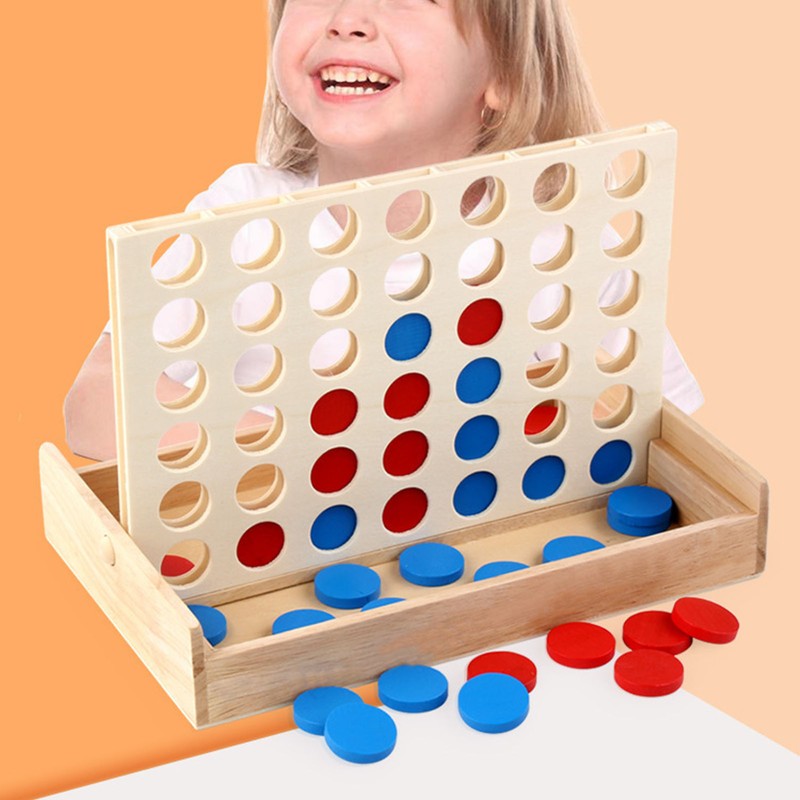 4 In A Row Board Game Puzzle Early Educational Interactive