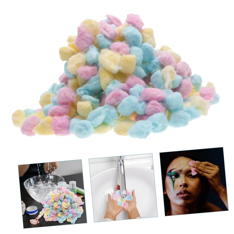 Healeved 1pack Cotton Balls for Newborn Face Washing Soft and