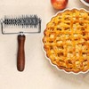 Wjelet Pastry Lattice Roller Cutter, Lattice Pastry Cutter, Stainless Steel