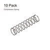 DTGN 0.8x10x40mm(DxODxL) Compression Spring - 10Pack - Good for Machinery