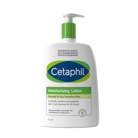 Cetaphil Cetaphil Face & Body Moisturiser, 1L, Moisturising Lotion For Normal To Dry, Sensitive Skin, With Niacinamide & Vitamin E