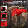 Dog Raincoat Medium,Waterproof Dog Raincoat,Reflective Dog Rain Jacket with Hoodie,Soft