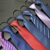 ZooooM ZM-MUSUNEKU Men's Necktie, Zipper, Chuck, No Tie, Type C