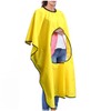 Mikinona Professional Hair Cutting Cape 2pcs Salon Cape Cloak Window