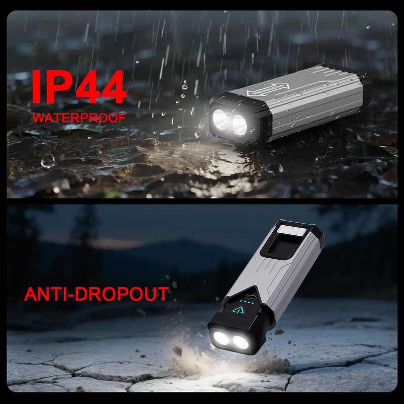 iToncs Rechargeable Tactical Flashlights High Lumens - Super Bright Powerful