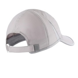 Connectyle Unisex Running Cap, Quick Drying, UPF 50+ Baseball Cap, Breathable, Lightweight, Reflective Striped, Sports Hat, gray (light gray), Free size