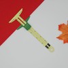 Sewing Gauge Measuring Tool Set 5-in-1 T-Shaped Sliding Gauge Ruler