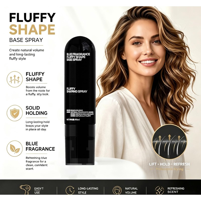 OSFRIAGE Peach-Scented Volumizing & Setting Spray for Lightweight