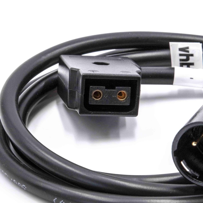 vhbw D-Tap (w) to XLR 4-Pin (M) Compatible with Practilite