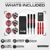 Winmau Darts Joe Cullen Rockstar 20g Brass Darts Set with