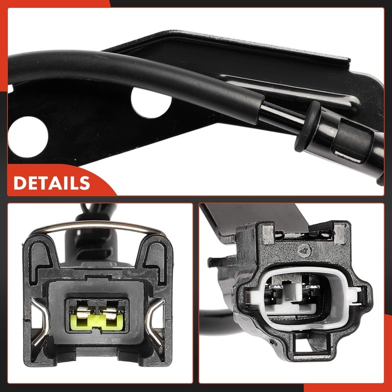 A-Premium 2PCS Rear ABS Wheel Speed Sensor Compatible with Kia,