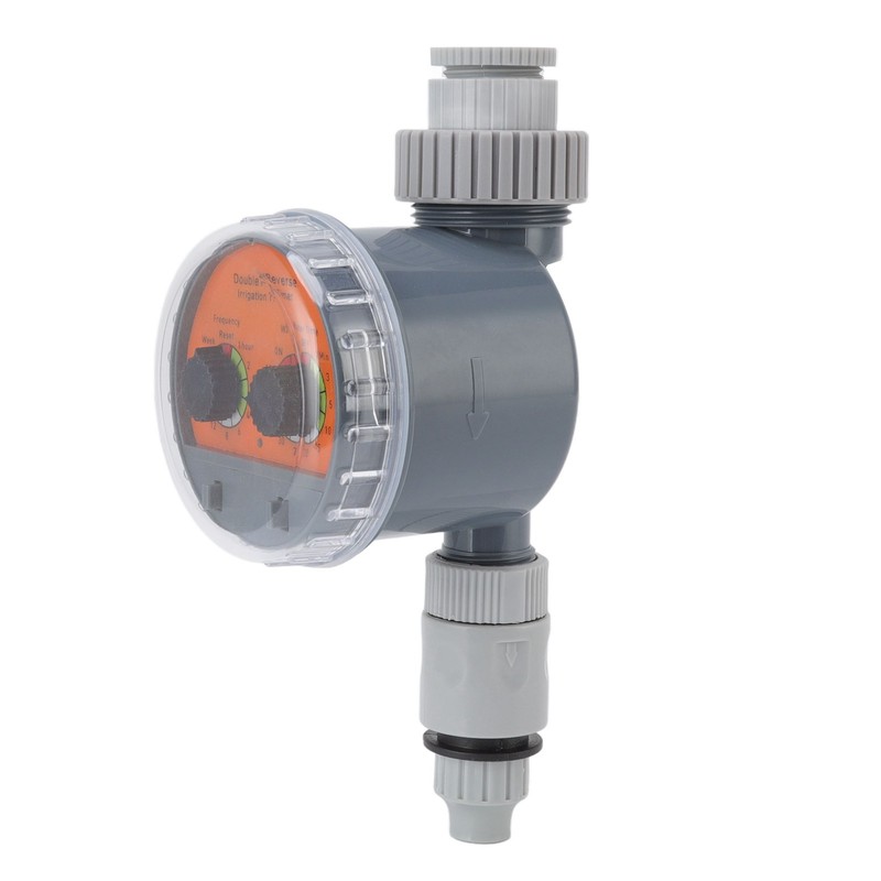 Irrigation Timer Dual Dial Ball Valve IP67 Waterproof Automatic Pressure