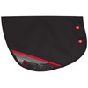 Kawasumi Seisakusho KW-467BK/RD Bicycle Summer Steering Wheel Cover, Black