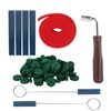Piano Tuning Tools Kit,Portable Piano Rubber Silent Stick Tape Felt