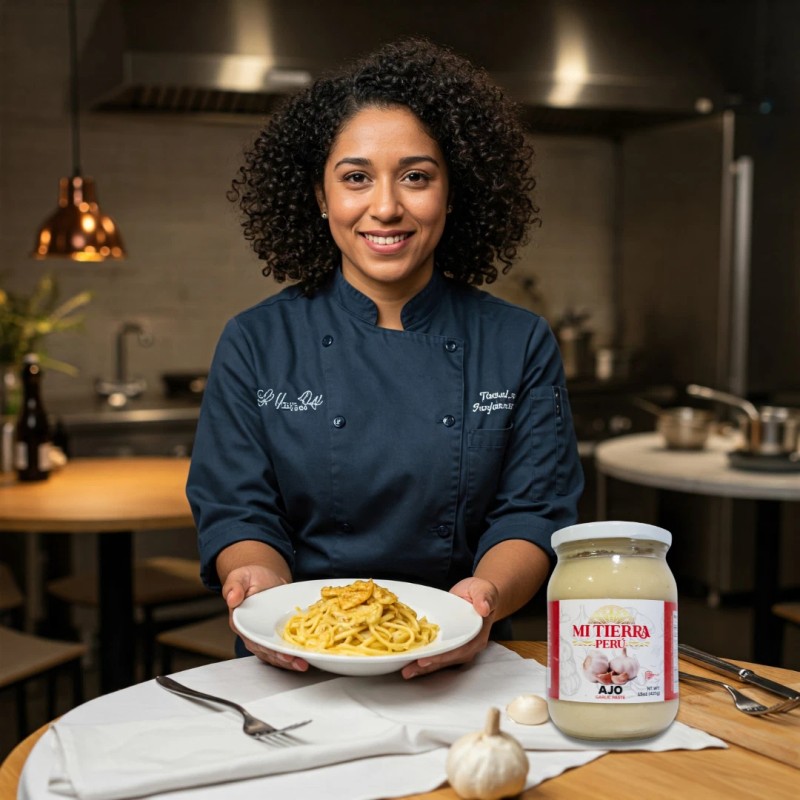 Mi Tierra Peru Ajo Garlic Paste x 15 oz