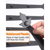 Magnetic Garage Door Hinges and Handles Kit, Garage Hardware Accents