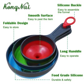 KongNai Canning Funnel for Wide and Regular JarsWide Mouth Sets of...