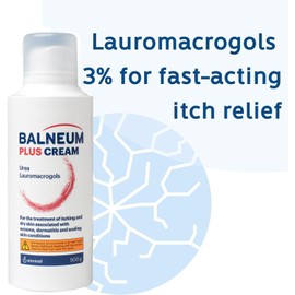 Balneum Plus Cream - Intensive Hydration for Dry Skin, Suitable for Children and Adults, Moisturises and Soothes Itchy Skin, All-Day Moisture Lock 500g