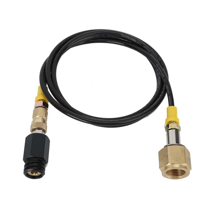 1.5m G1/2-14 CGA320 CO2 Tank Adapter Soda Hose Kit Accessories