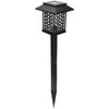 Solar Powered Light Waterproof Mosquito Killer Lamp for Courtyard Garden