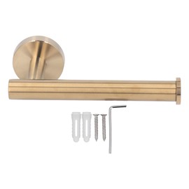 Towel Bar Wall Mounted Rust Proof Modern Stylish Stainless Steel Towel Rod for Bathroom Type 1