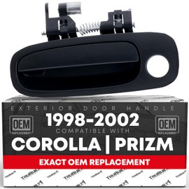 t1 a-69220 – 02030 – 98 – 02 Toyota Corolla/98 – 02 – Chevy Prizm (frontal izquierda con Keyhole, Negro) por trubuilt 1 Automotive