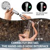 Aolemi 3 Handles Tub Shower Faucet Set with Valve Bathtub
