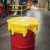PIG Poly Drum Funnel | Hinged Lid | for 55