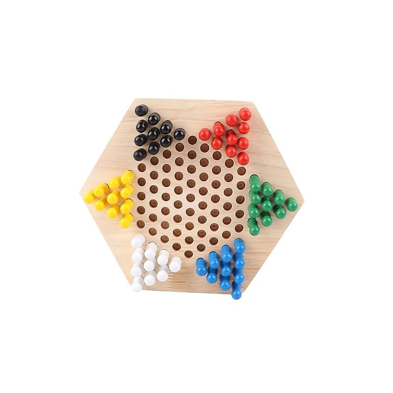 Juego de Damas, Tablero Hexagonal de para nios (Exclusivo de