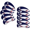 10 Pcs Golf Headcovers Iron Covers for Irons 4 5