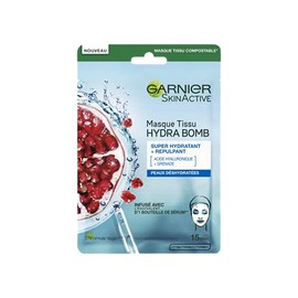 Garnier - SkinActive - Masque Tissu Hydra Bomb - spendet Feuchtigkeit und polstert - dehydrierte Haut auf