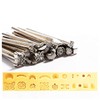 20pcs Leather Working Saddle Making Stamps Tools Set for Leathercraft