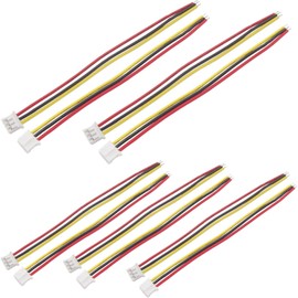 Audiofan JST PH Connector, PH3 Pin, 3P, AWG24, 0.08 in (2.0 mm) Pitch, Approx. 4.0 inches (10 cm), 10 Piece Set