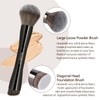 MAANGE 8 Pcs Makeup Brushes with Bag, Double-End Multi-functional Makeup