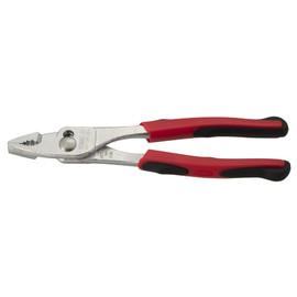 TONE Combination Slim Pliers (Master Grip Type) CPS-200G, Red, Total Length: 8.5 inches (216 mm)