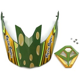 BELL Moto-10 MC Replica Helmet Visor/Peak & Mouthpiece Kit Gold/Green