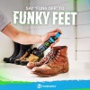 FunkAway Odor Eliminating Spray for Shoes Pack of 4 Powerful
