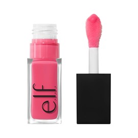e.l.f. Glow Reviver Plumping Lip Oil Burst Bubble - neutral pink