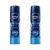 NIVEA MEN Fresh Active Deodorant Spray with INFINIFRESH Formula, 48H