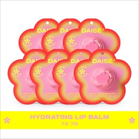 DAISE Hydrating Lip Balm in Juicy Pomegranate, With Vitamin E and Shea Butter, 0.25 oz/7 g, 7×7 g (Juicy Pomegranate)