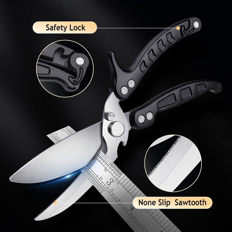DRAGON RIOT Heavy Duty Poultry Shears - A Must Have