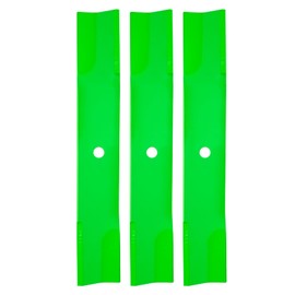 TENGMUJX 3 Pack Mower Mulching Blade Set Replace Fer RIS 15020843 Ari ens 00273000 04919100 04920600 Exm ark 1520843 103-2527 for 48 inch Deck Zoom iZ4817 iZ4821 Lawn Mower