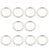 MUCHENG O Ring Round Spring Gate Carabiner Snap Clip Trigger