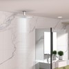 Lordear Shower Arm 3 Inch Polished Chrome Ceiling Mount Shower