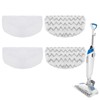 4 PACK Steam Mop Replacement Pads Compatible with Bissell Powerfresh