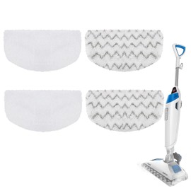 4 PACK Steam Mop Replacement Pads Compatible with Bissell Powerfresh Steam Mop 1940 1806 1544 2075 2685A 2181 2814 Series, Model 1940A 1940W 19405 2075A 2685A 5938, Microfiber Washable, Reusable
