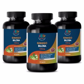 Ginkgo Biloba Original 120mg (3 Botellas)