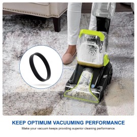 LANMU Bissell Model 2910, 2987, 2806 Replace Flat Pump Belt 1606428 (2 Pack)