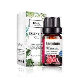 drdong- 100% Pure and Natural Geranium Essential Oil, Massage, Diffuser, Humidifier, Hair and Skin Care